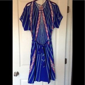 FURSTENBERG DVF Germany 40 10 Cold Shoulder Dress